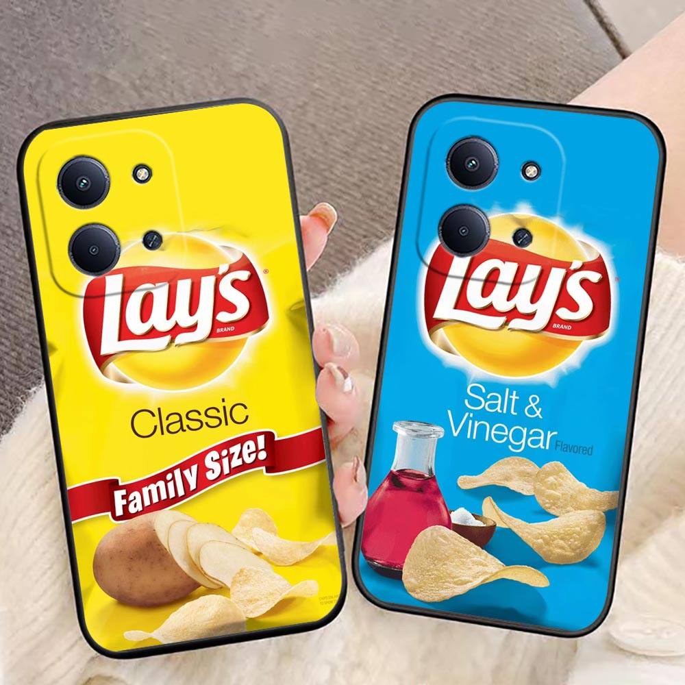Food Snacks Quotes - スナックフードポテトL-Lay'Sカバー携帯電話ケース Redmi A1 A2 A3 A5