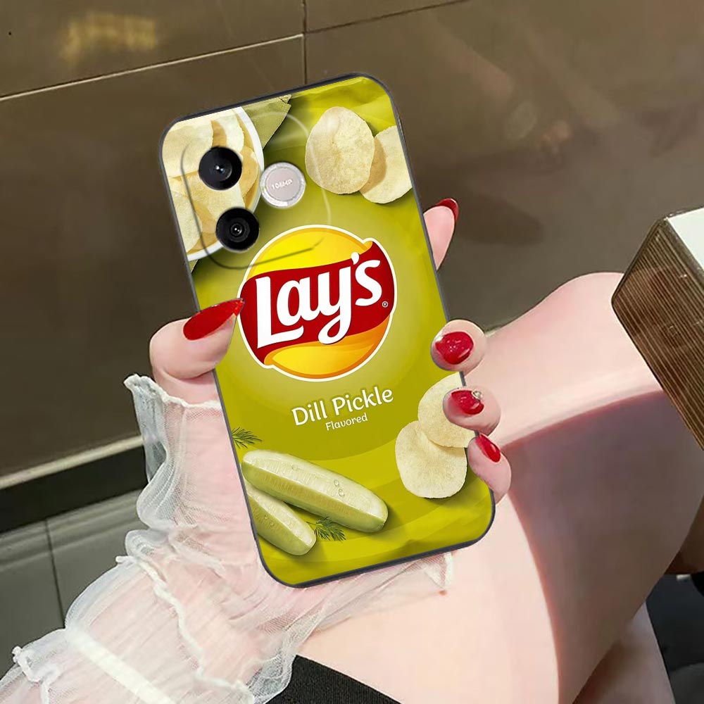 Food Snacks Quotes - スナック菓子ポテトL-Lay'Sスマホケース HUAWEI MAGIC 7 NOVA 3I