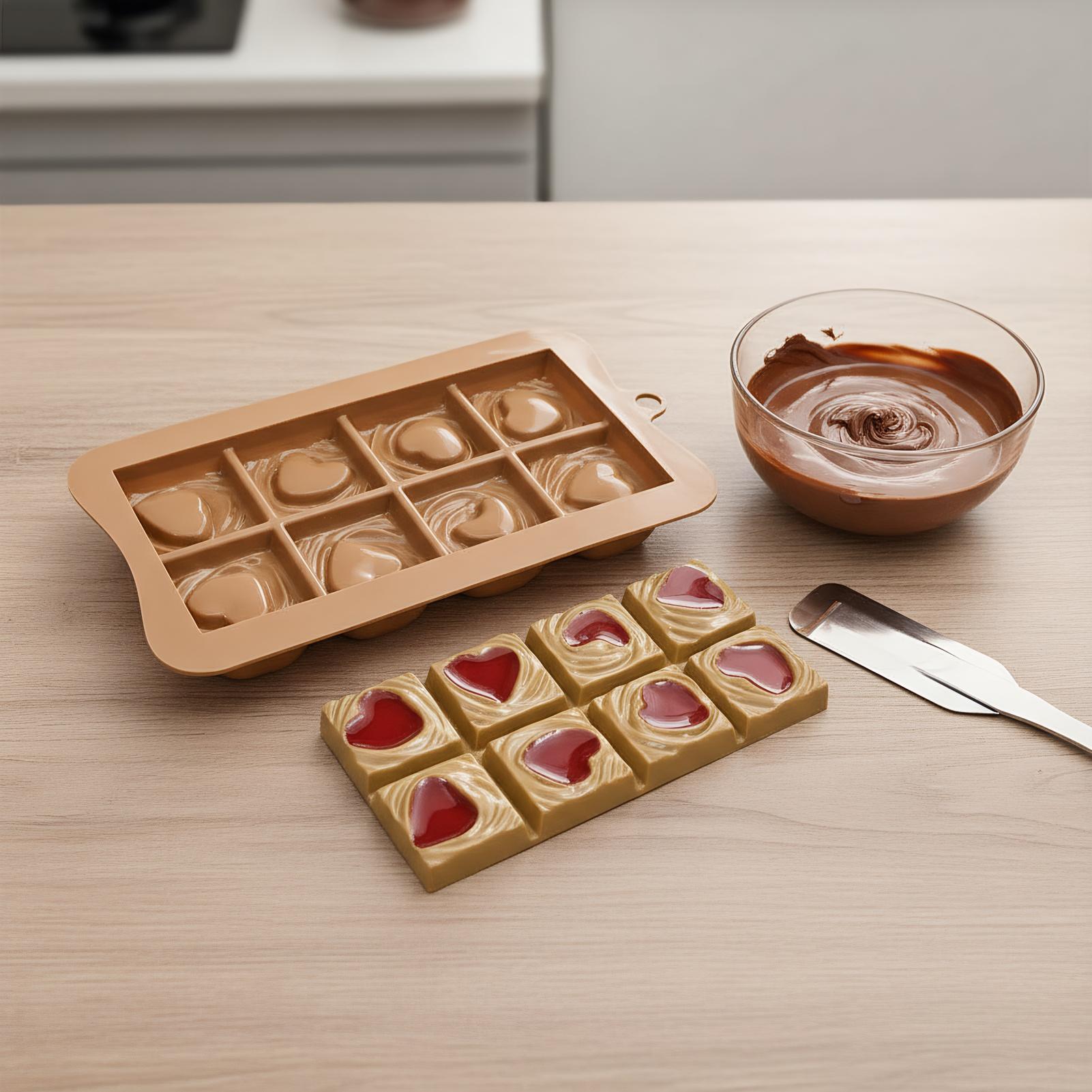チョコレートバー型 食品グレード 柔軟で簡単に取り出せるシリ - Food Snacks With Protein のレビューと価格