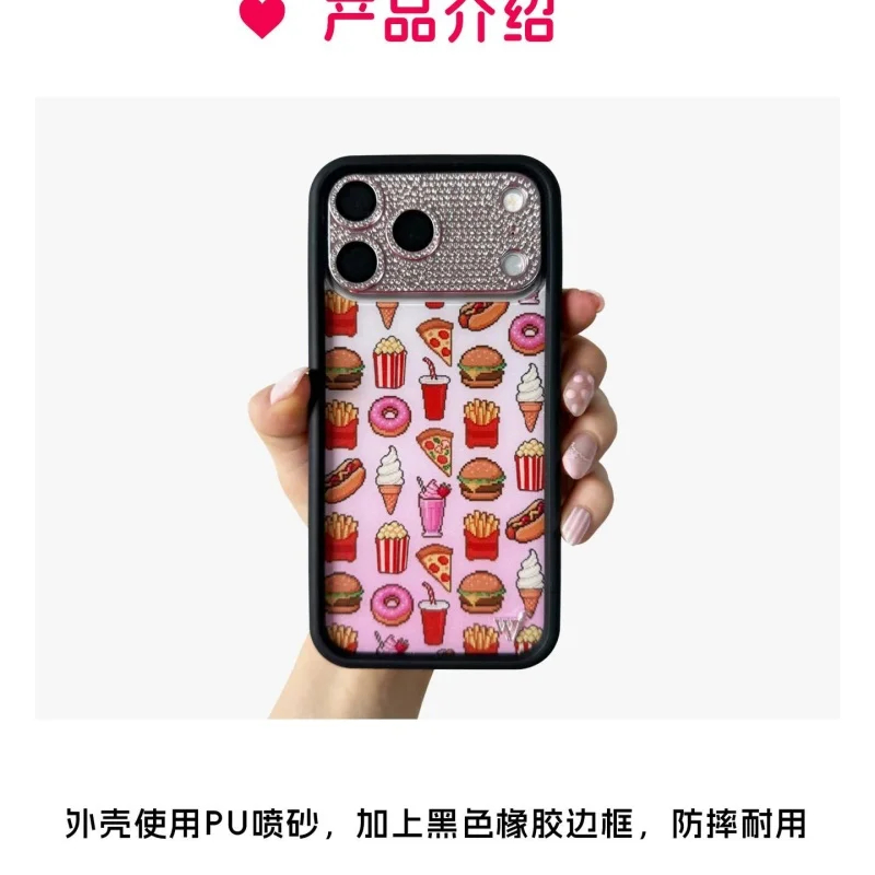 ワイルドフラワー高級フードコート ピザ ハンバーガー iPh - Food Snacks Quotes のレビューと価格