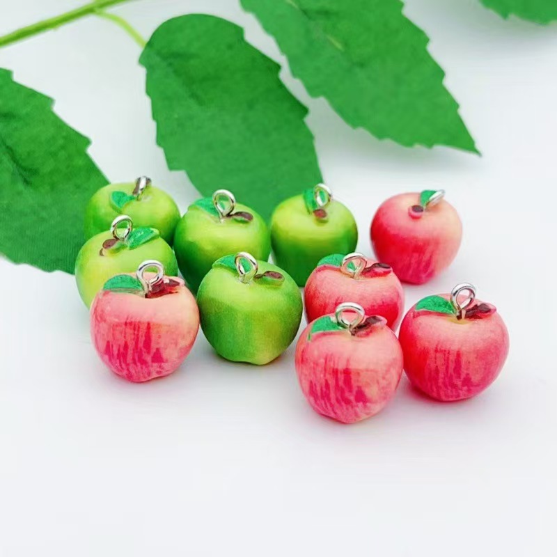 10 個シミュレーションアップルグリーンレッドミニチュア食品 - Food & Snacks Pdf のレビューと価格