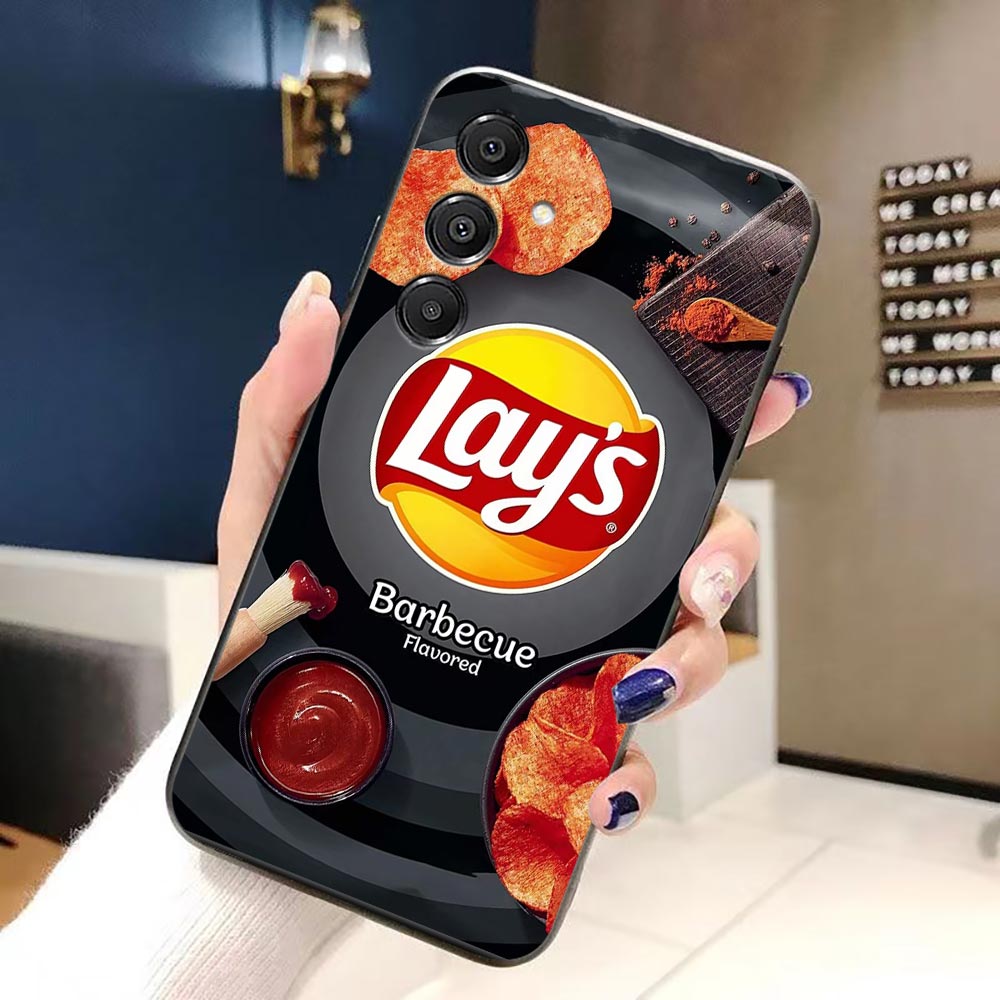 スナックフードポテトL-Lay'Sスマホケース サムスンA0 - Food Snacks Quotes のレビューと価格