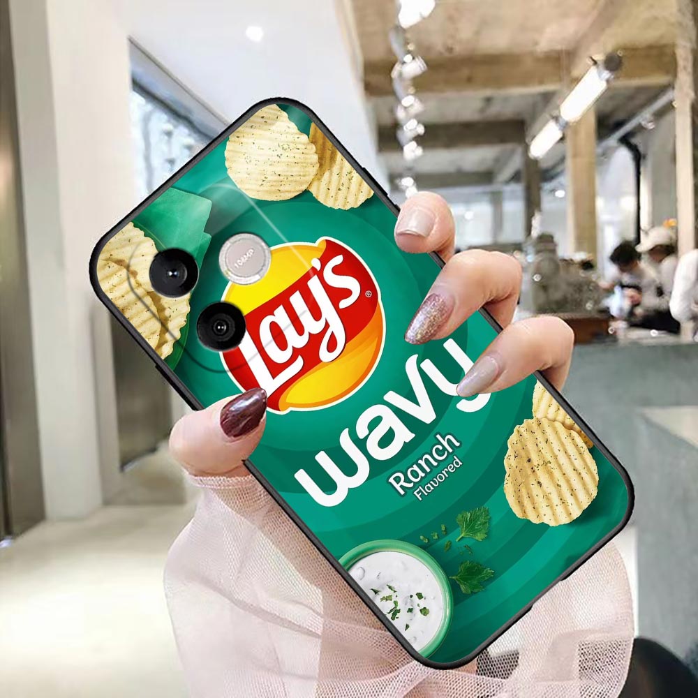 スナック菓子ポテトL-Lay'Sスマホケース HUAWEI  - Food Snacks Quotes のレビューと価格