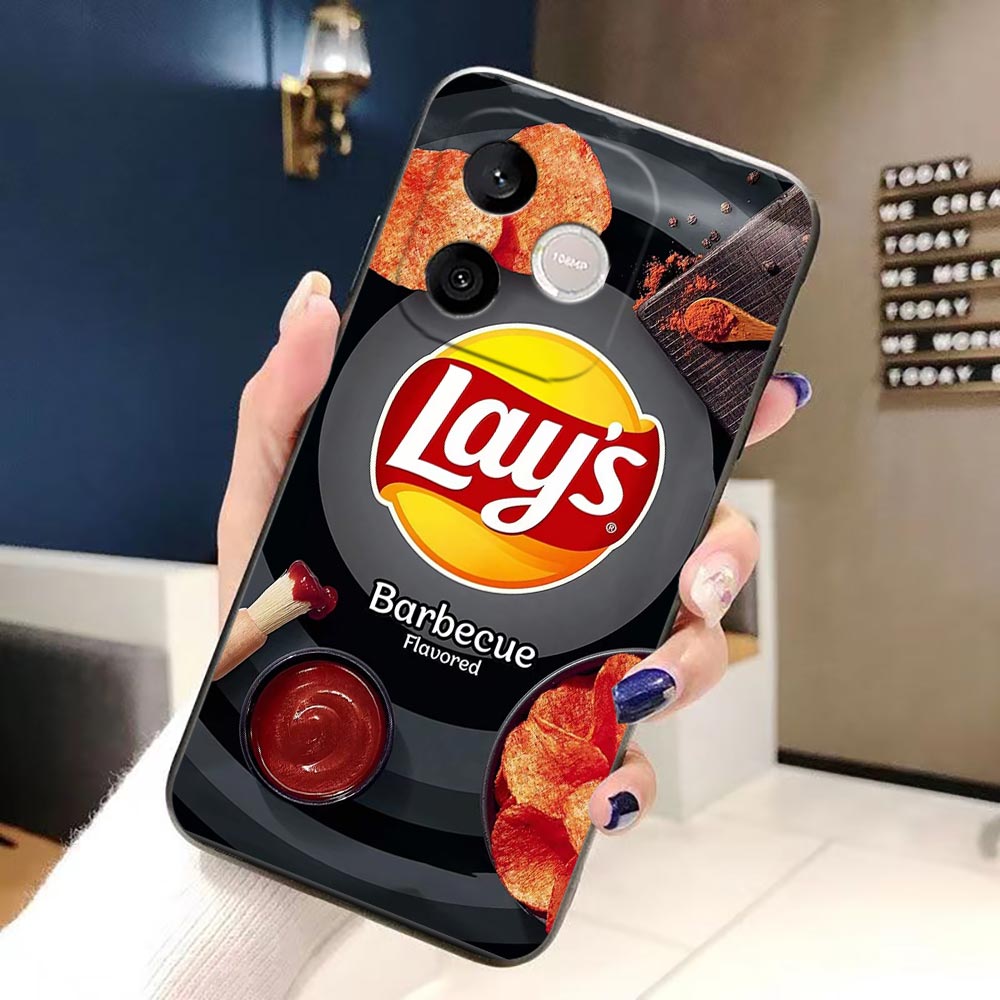 スナック菓子ポテトL-Lay'Sスマホケース HUAWEI  - Food Snacks Quotes のレビューと価格