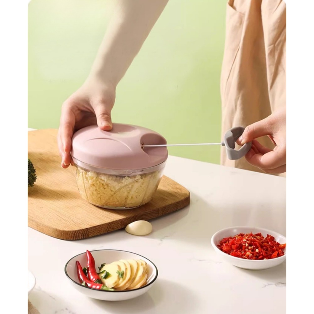 手動プロセッサー 500ml-3枚刃付きフードカッター - Food & Snacks Pdf のレビューと価格