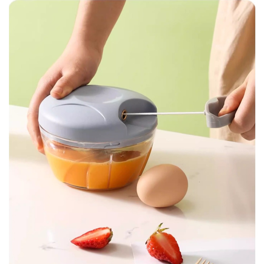 手動プロセッサー 500ml-3枚刃付きフードカッター - Food & Snacks Pdf のレビューと価格