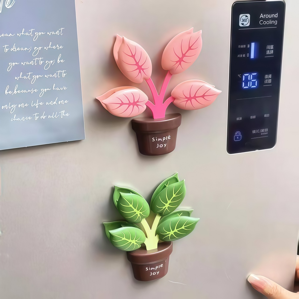 緑の植物の葉の形をした磁気シーリングクリップ、家庭用食品やス - Food Snacks That Are Green のレビューと価格